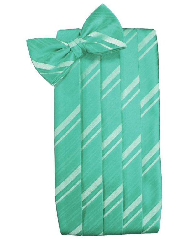 Mermaid Kids Striped Satin Cummerbund Sale