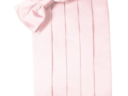 Pink Luxury Kids Satin Cummerbund Fashion