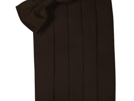 Truffle Luxury Kids Satin Cummerbund Online now