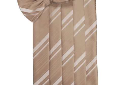 Latte Kids Striped Satin Cummerbund For Discount