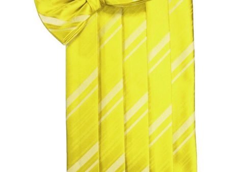 Lemon Kids Striped Satin Cummerbund For Sale