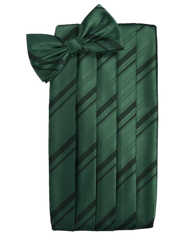 Holly Kids Striped Satin Cummerbund For Discount