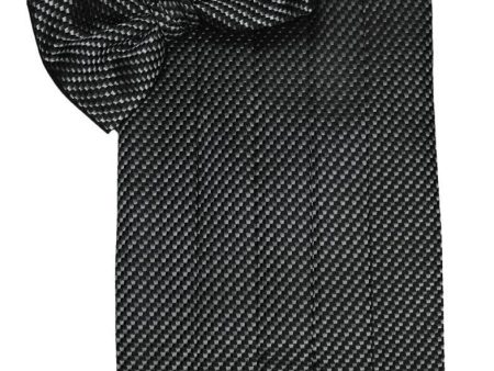 Asphalt Venetian Kids Cummerbund on Sale