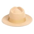 Tan Fedora 100% Australian Wool Crushable Hat Sale