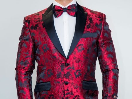 Amsterdam  Red Tuxedo Jacket (Separates) Online