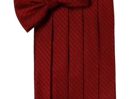 Claret Palermo Kids Cummerbund Hot on Sale