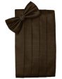 Chocolate Herringbone Kids Cummerbund Sale