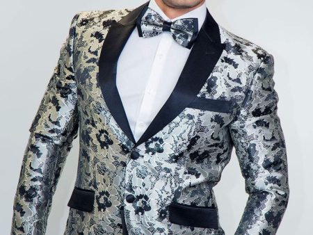 Amsterdam  Silver Tuxedo Jacket (Separates) Cheap