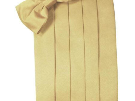 Harvest Maize Luxury Kids Satin Cummerbund on Sale