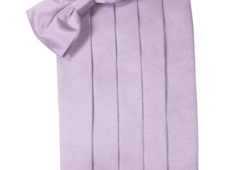 Heather Luxury Kids Satin Cummerbund For Discount