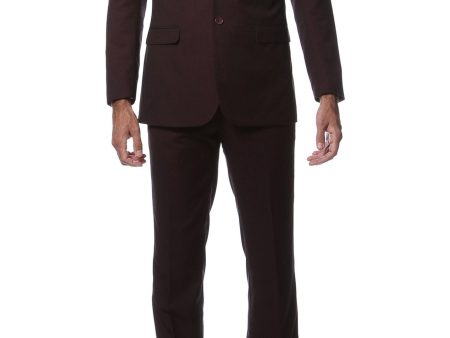 Alta Moda  Burgundy Zonettie Tuxedo (3-Piece Set) Online now