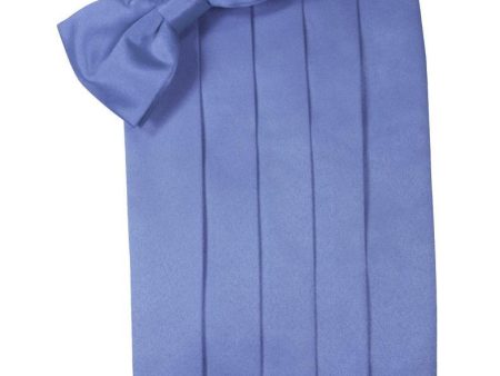 Cornflower Luxury Kids Satin Cummerbund on Sale