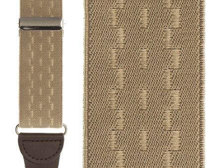 Khaki New Wave  Suspenders For Cheap