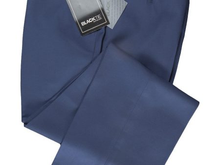 Bradley  Sapphire Blue Luxury Wool Blend Suit Pants Online