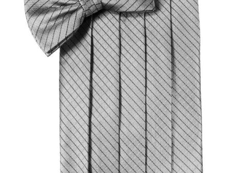 Silver Palermo Kids Cummerbund For Discount