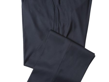 Ethan  Kids Navy Super 150 s Luxury Viscose Blend Suit Pants Online Hot Sale