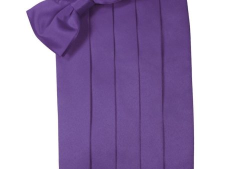 Freesia Luxury Kids Satin Cummerbund Discount