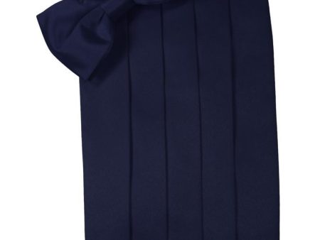 Midnight Luxury Kids Satin Cummerbund Fashion