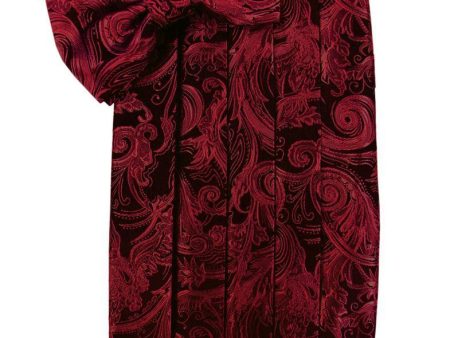 Scarlet Tapestry Kids Cummerbund Online Hot Sale