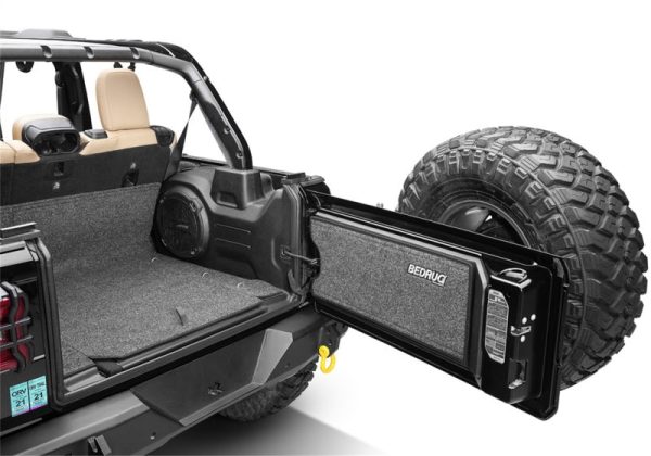 BedRug 18-23 Jeep JL 4 Door 6pc Rear Cargo Kit (w  Gap Hider) For Cheap