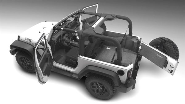 BedRug 18-23 Jeep JL 4 Door 4pc Rear Cargo Kit For Cheap