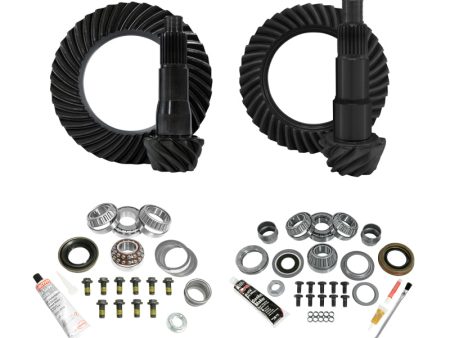 Yukon Complete Gear and Kit Pkg. for JL Jeep Non-Rubicon w  D35 Rear & D30 Front - 4:56 Gear Ratio For Cheap