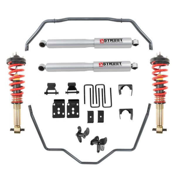 Belltech 2021+ Ford F-150 2WD 0-3in Front 5.5in Rear Complete Lower Kit with SP Shocks Online Hot Sale