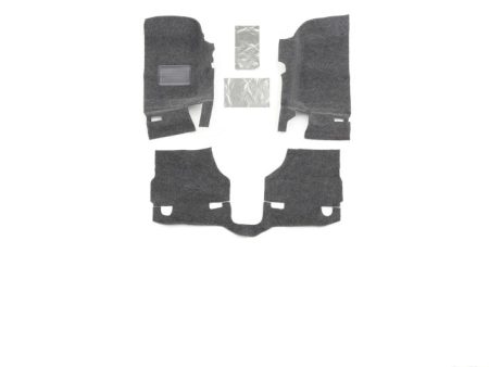 BedRug 18-23 Jeep JL 4 Door BedRug 3pc Front Floor Kit Cheap