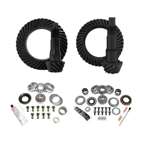 Yukon Complete Gear and Kit Pkg. for JL Jeep Non-Rubicon w  D35 Rear & D30 Front - 4:56 Gear Ratio For Cheap